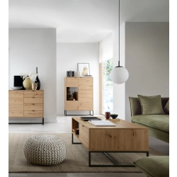 Stolik Kawowy Dąb Loft